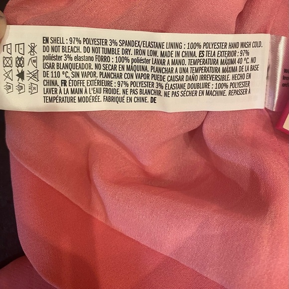 NWT Endless Rose Woman’s Scoop Neck U Button Pink Blazer Top Jacket Size Medium - Picture 12 of 12